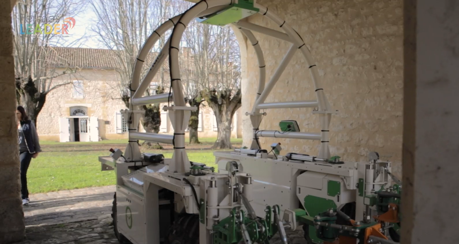 interview visite Univitis viticulture Naio robot agricole Dino Ted